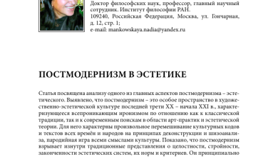 Photo of Экспрессионизм и постмодернизм